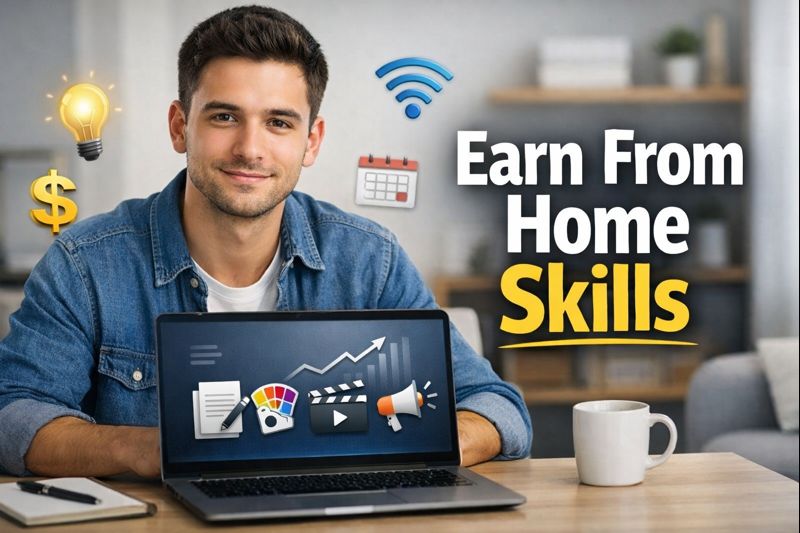 Work From Home Skills to Earn Money Online (Beginner Friendly)
