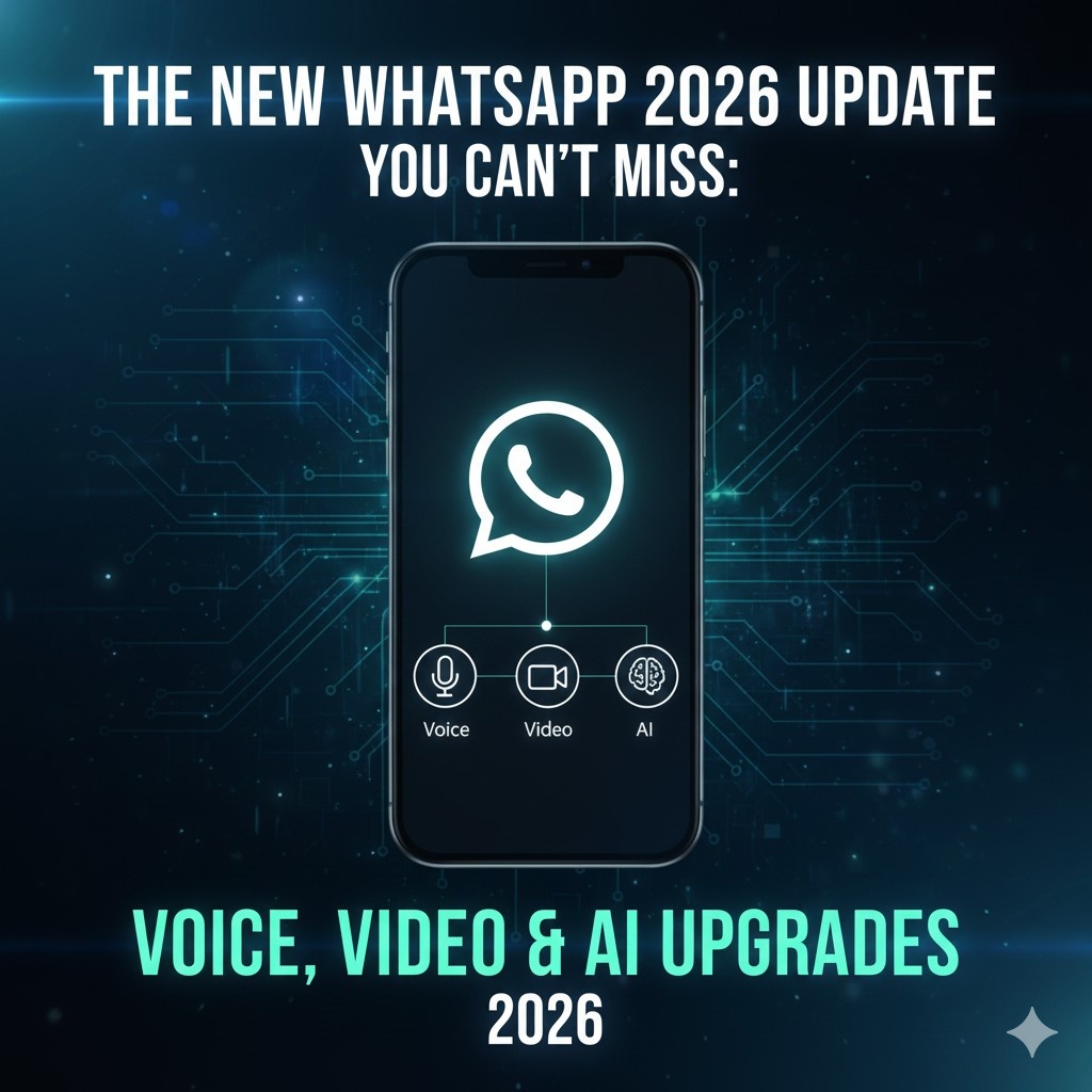 The New WhatsApp 2026 Update You Can’t Miss: Voice, Video & AI Upgrades