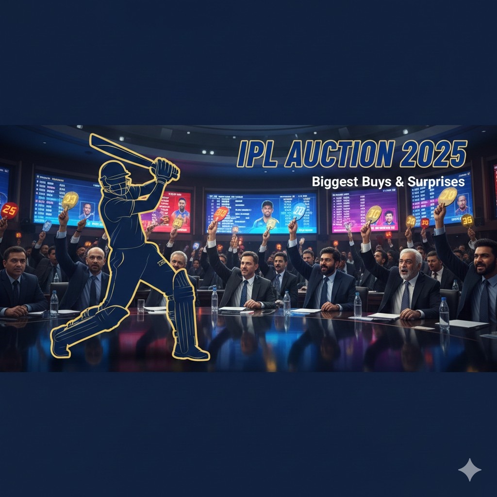 IPL Auction 2025: Biggest Buys, Smart Strategies & What Today’s Auction Really Changed