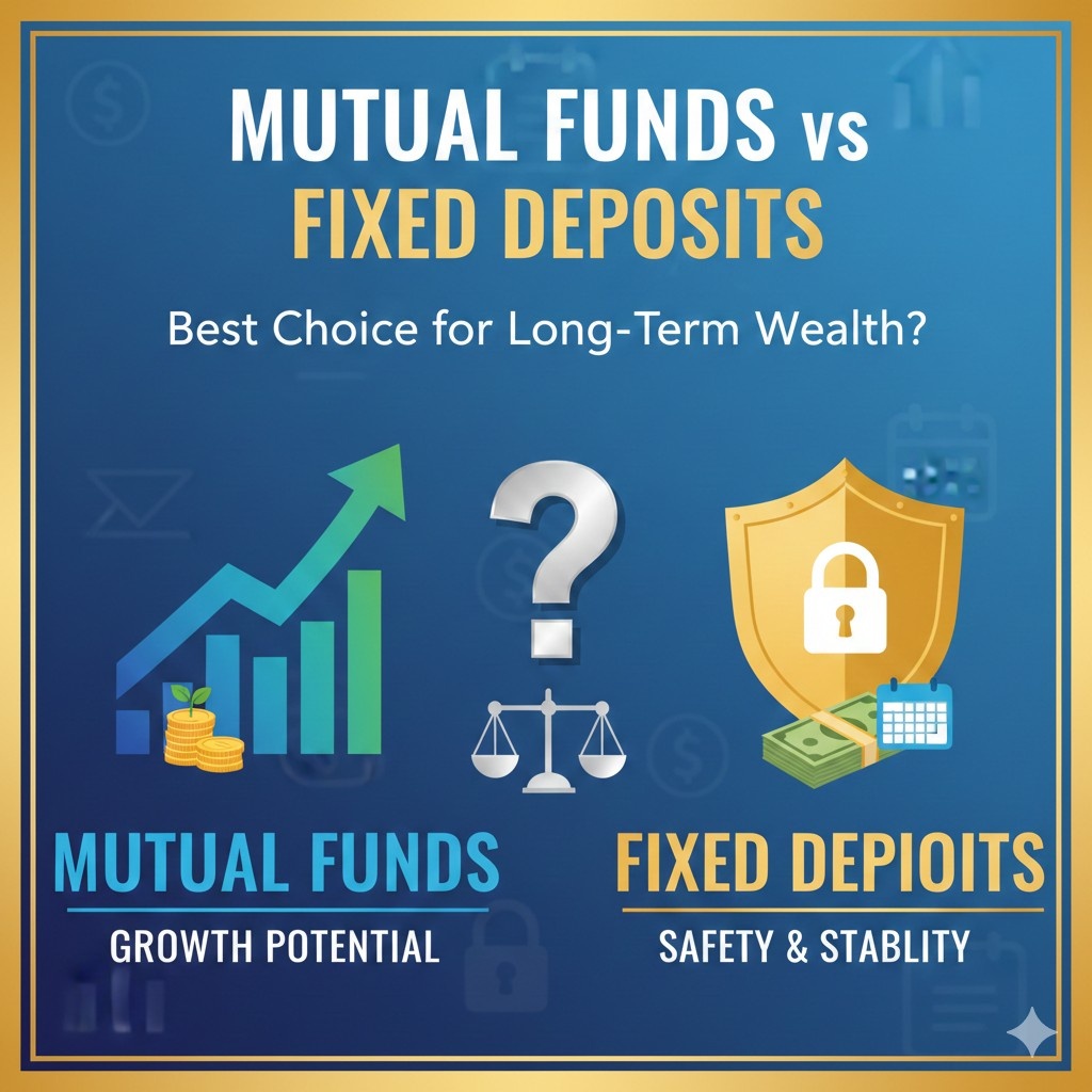 Mutual Funds vs Fixed Deposits: Best Choice for Long-Term Wealth